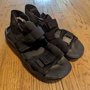 Nike ACG Sandals Black Neoprene Size 10US